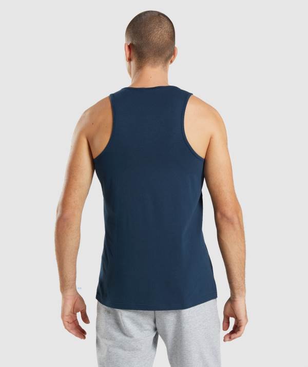Panske Tielko Gymshark Critical 2.0 Námornícka Modrá | PU1294357